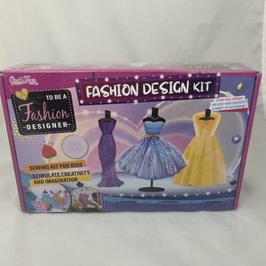 One To Four To Be A Fashion Designer For Kids Fashion Design Kit Sealed